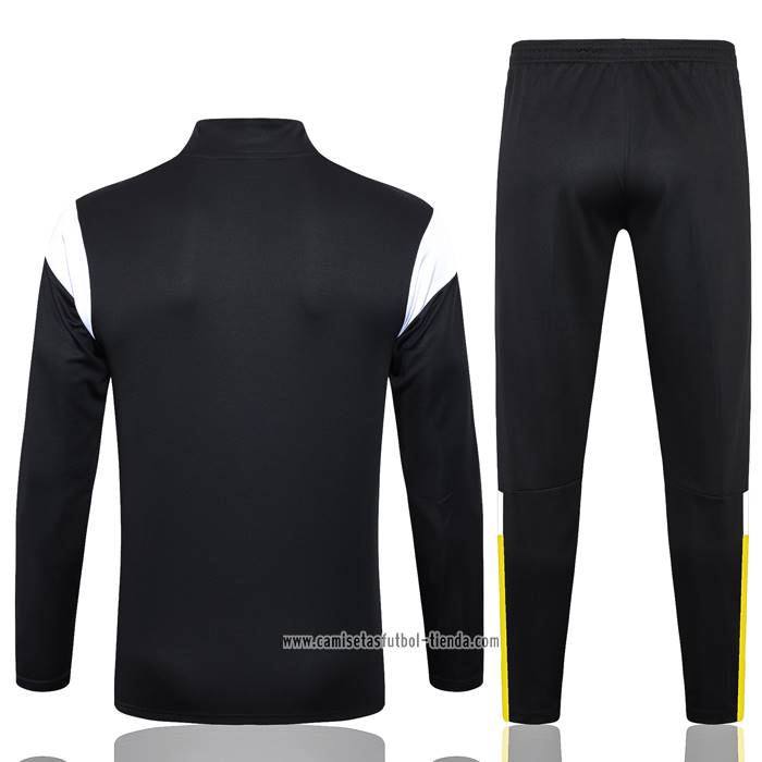 Chandal de Sudadera del Borussia Dortmund 2023 2024 Negro
